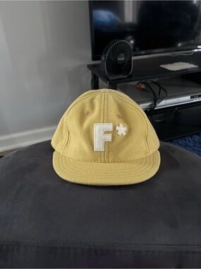 Golf Le Fleur Mustard F* Wool Baseball Cap